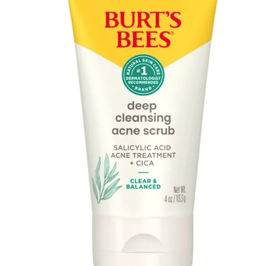 Natural Acne Solutions Pore Scrub 4 oz * Burt's Bees Skin Care - Conners Clinic